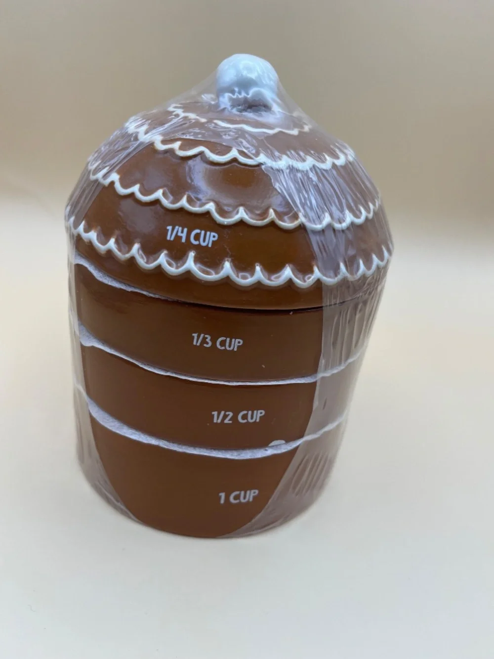 Gingerbread House Measuring Cups, NWT